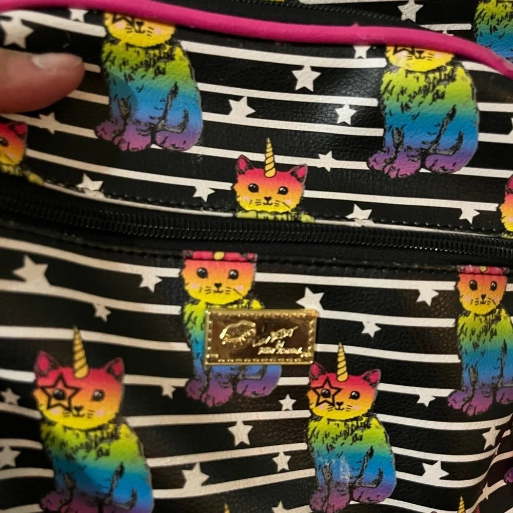 Betsey Johnson Standard Size Back Pack Beautiful! Great pockets!